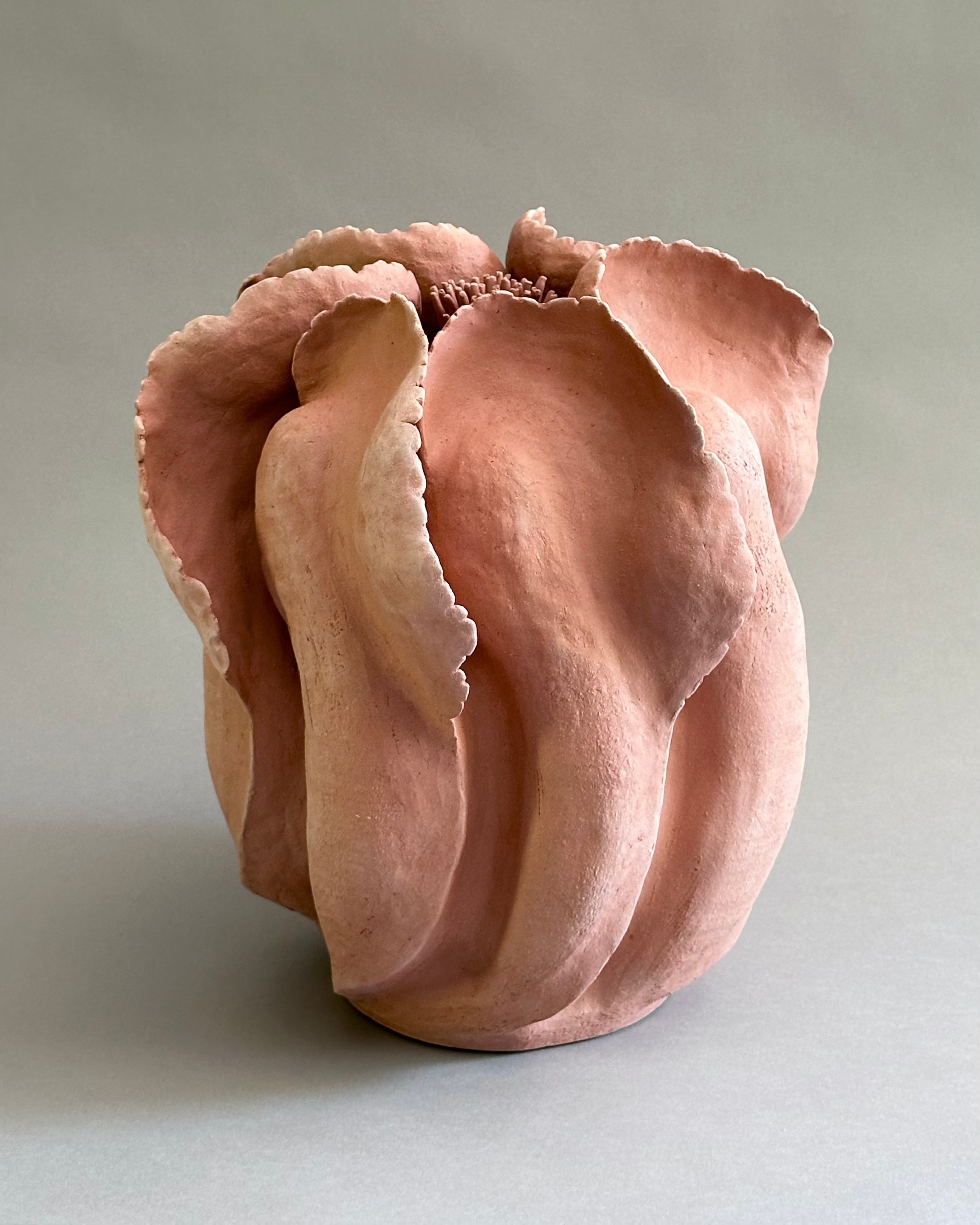 Flora Sculpture - Red #6, 2025 – Verso