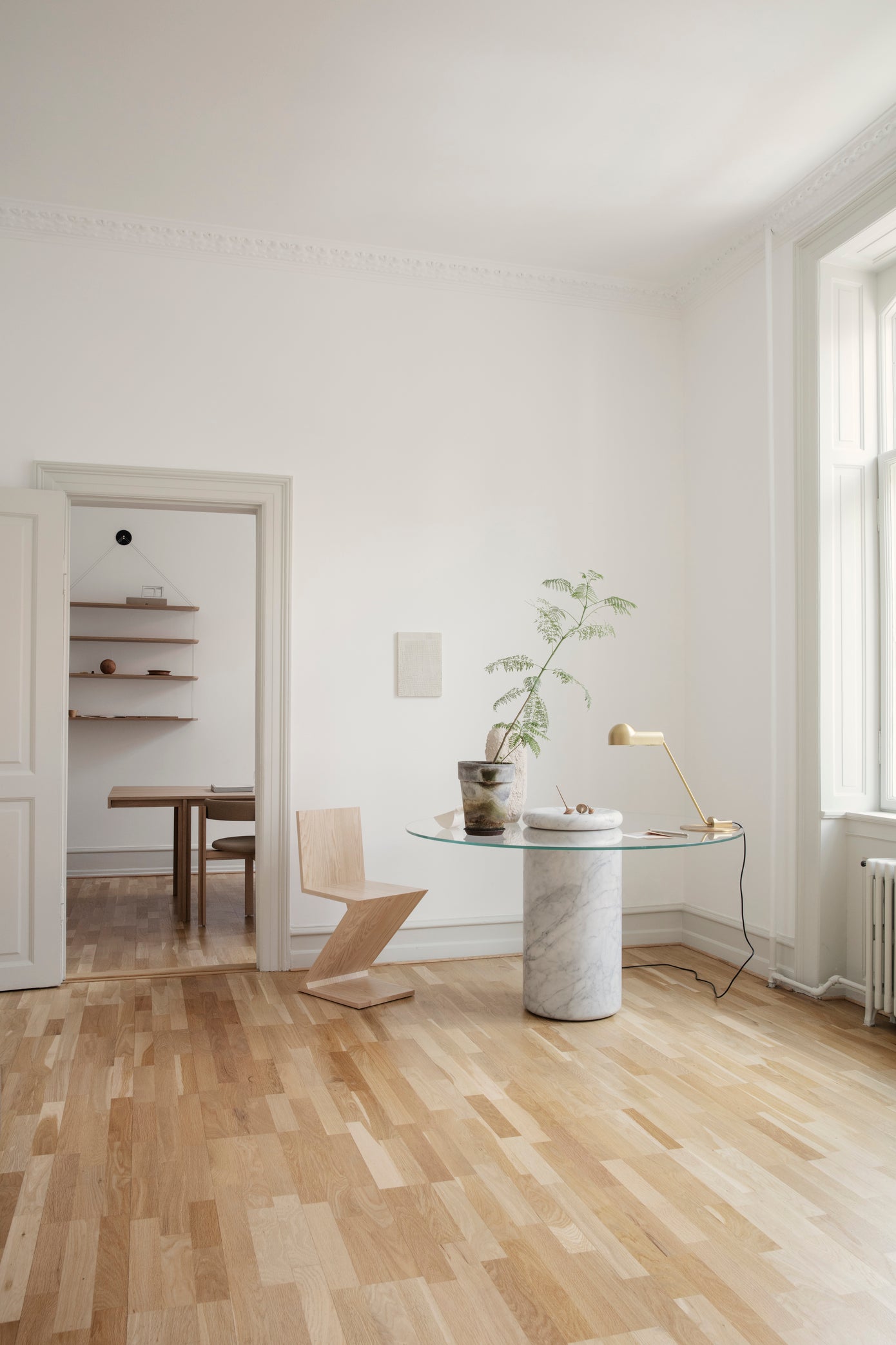Principal dining table – Verso