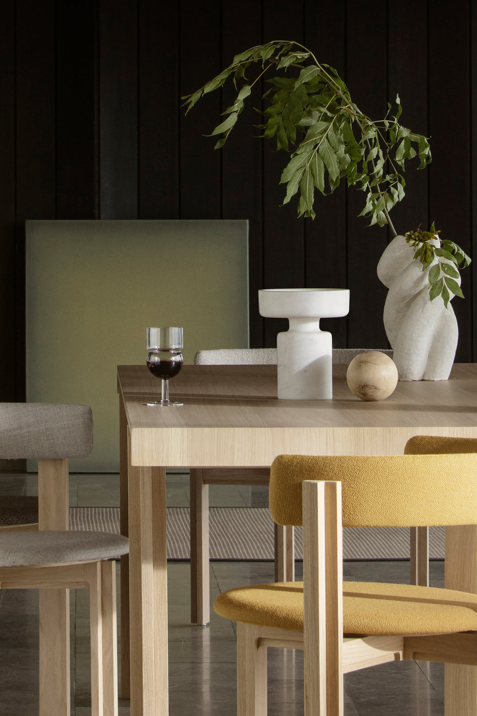Principal dining table – Verso