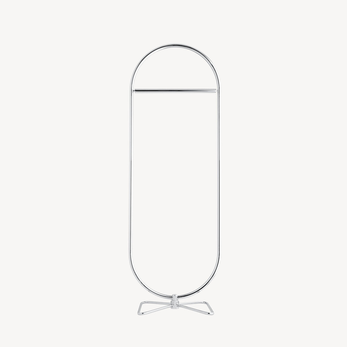 Verpan System 1-2-3 Standing Chrome Coat Rack | Designer Furniture – Verso