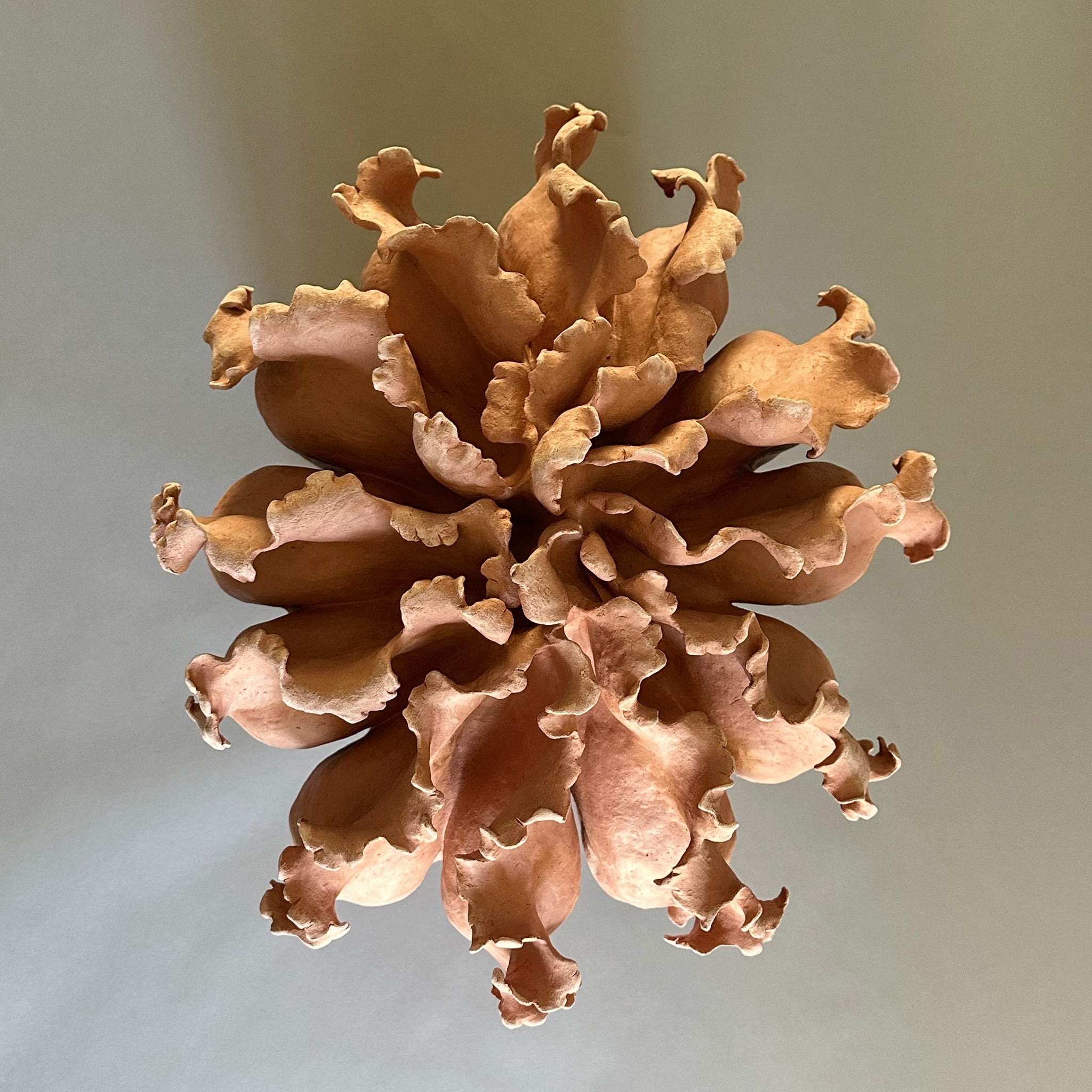 Flora Sculpture - Red #1 – Verso