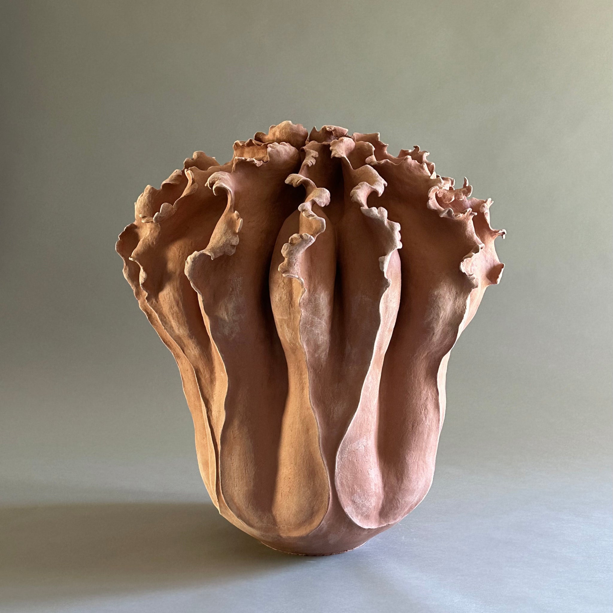 Flora Sculpture - Red #1 – Verso