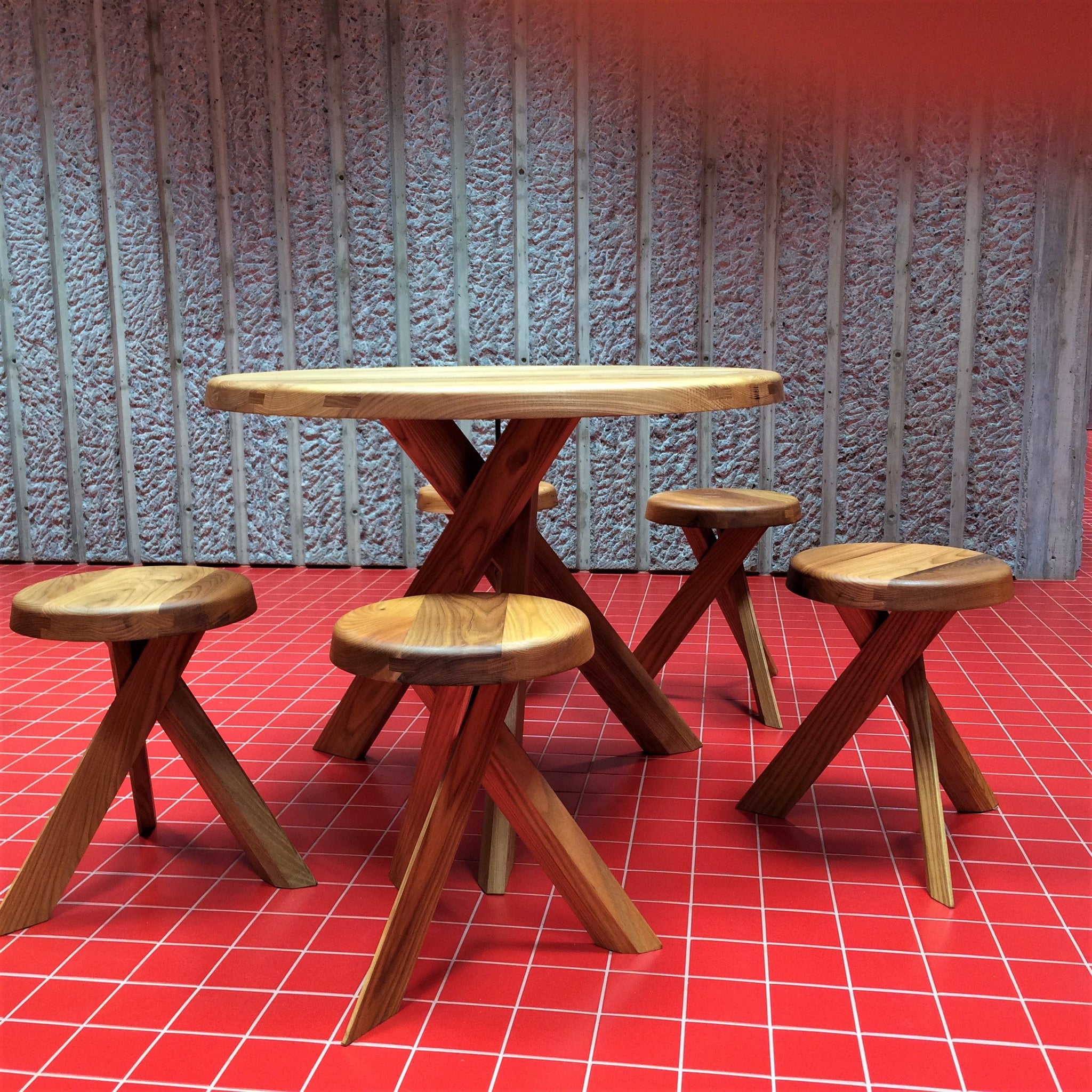 ピエールシャポー　Pierre Chapo Round Stool S31 S31 Round Stool – Verso